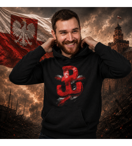 BLUZA Z KAPTUREM POLSKA WALCZĄCA